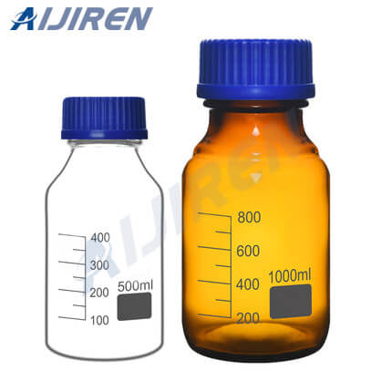 Wide Opening Purification Reagent Bottle for Tobacco Fisher